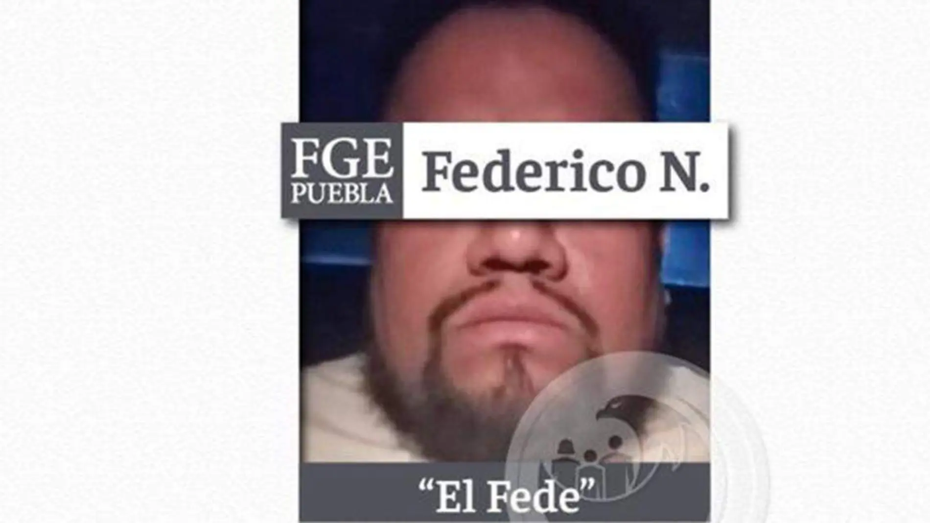 La Fiscalía General del Estado (FGE) finalmente acreditó la presunta responsabilidad de Federico alias 'El Fede'